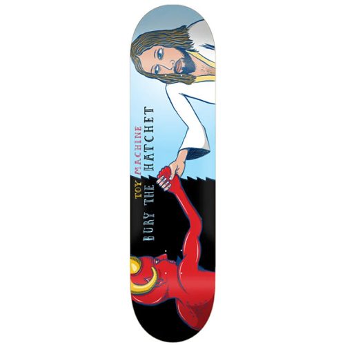 toy machine bury the hatchet skateboard deck