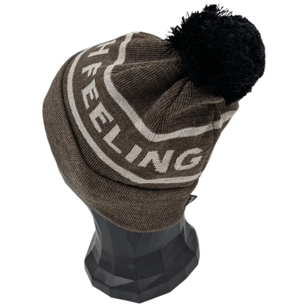 Gåshud Goosebumps Classic PomPom Beanie Brown/Sand