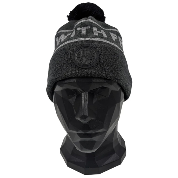 Gåshud Goosebumps Classic PomPom Beanie Grey/Light Grey