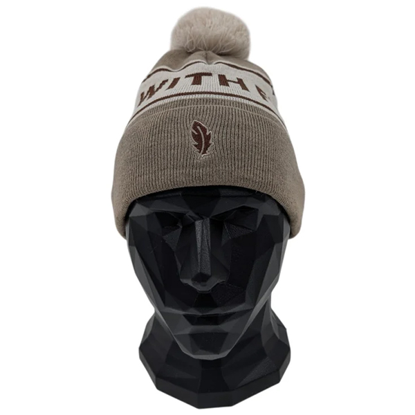 Gåshud Signature Classic PomPom Beanie Sand/Brown