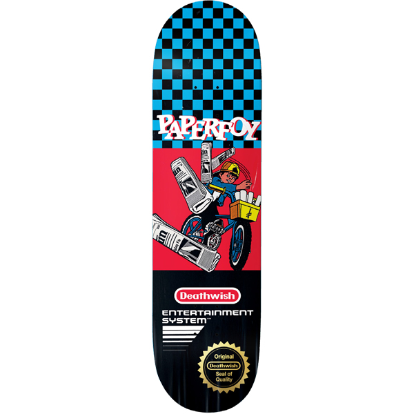 deathwish 8.25 JAMIE FOY PAPER FOY skateboard deck