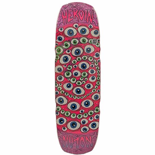 heroin holiday 2026 spiralize 9.5 skateboard deck