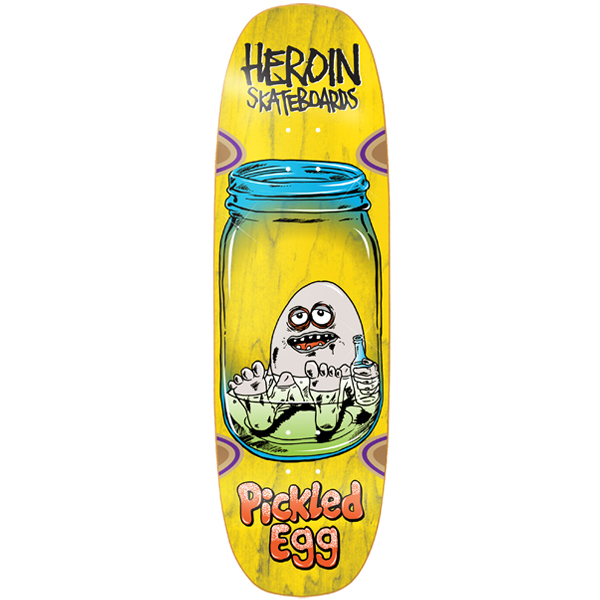 herion 9.38 PICKLED EGG skateboard deck