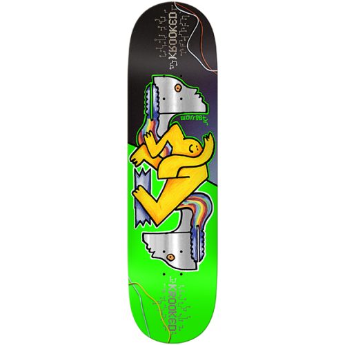 krooked skateboard deck